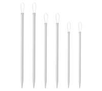 6 Pieces Nylon Needle Yarns Hand Sewing Needles, Sewing Needles, Nylon Thread, Wool Needles, Mending Needles with Large Eye for Weaving Wool