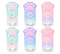 6 Pieces of Cat Claw Styling Correction Belt, Cute Cartoon Stationery, School Supplies, Student Stationery, Writing Accessories.