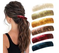 6 Pieces Of Half Ponytail Hair Clips, Retro Hair Clips, Creative And Versatile Hair Clips, Ele Classic Hair Clips, Hair Accessories