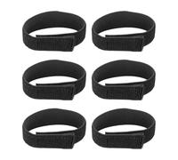 6 Pieces of Leg Straps, Self-Adhesive Elastic Straps, Self-Adhesive Zip Ties, Binding Straps, Elastic Straps, Packing Straps