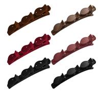 6 Pieces Of One-Word Hair Clips, Front Bangs And Duckbill Clips, Ele And Exquisite Hair Accessories, Broken Hair Finishing Side Hairpin.