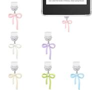 6 Pieces of USB C Dust Plugs, Protect the Charging Cover from Dust Caps, Dust Plugs Protect Cover for Smartphones, Tablets and Other Devices with USB Type C