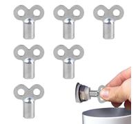 6 Pieces Radiator Vent Key, Vent Key for Radiators, Vent Key for Radiators, Reduce Noise and Improve Heating Efficiency
