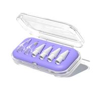 6 Pieces Replacement Stylus Tips Nibs Flexible High Sensitive Wear Resistant Easy to Install Silent Sturdy Pencil Tips for Touchscreen Tablets- Purple
