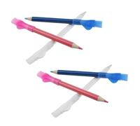 6 Pieces Sewing Fabric Pencils With Brush Tailor Pencils Sewing Marking Pencil Fabric Chalk Pencil Fabric Tracing Tools Sewing Mark Pencil Sewing Marking Pencil Sewing Marking Pencil For Fabric Mark