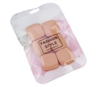 6 Pieces Small Finger Powder Puff Sponges Face Cosmetic Accesories for Blending and Concealer Square Makeup Tool Cosmetic Applicator