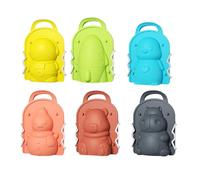 6 Pieces Snow Ball Mold Set Kids Snow Toys For Winter Outdoor Play Snowball Maker & Sand Sculpture Tool Family Snows Day Activity 14x5x19cm