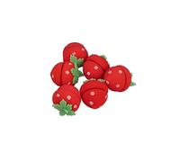 6 Pieces Sponge Rollers Foam Strawberry Fluffy Round Sponge Balls Hair Curlers Hair Curler Tool Bun Hair Curler Ball New Release Practical Treatment