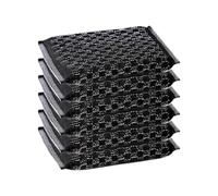 6 Pieces Stainless Steel Scourer, Decontamination and Descaling Wire Cloth, Metal Scourer, Deep Cleansing Steel Wool Scrubber, Wire Scourers for Wipe Bathroom Tiles, Sinks, Faucets