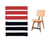 6 Pieces Stretchy Chair Band for Kids, Thick Chair Fidget Bands Flexible Seating Straps for Kids Bouncy Stress Bands Sensory Chair Bands Fit Kids with Sensory ADHD Autism
