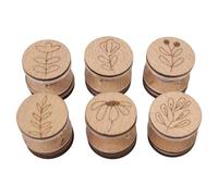 6 Pieces Thread Bobbins Parking Bobbin Stitching Portable Art to Control Loose Thread Tails Embroidery Thread Management, A
