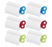 6 Pieces Toothpaste Squeezer for Home Rolling Tube Squeezer for Toothpaste for Ointments, Toothpaste, Hair Dye, Hand Cream and More
