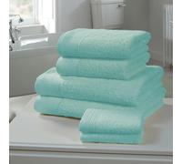 (6 pieces, Turqoise) Arr Arr 100% Egyptian Cotton Towels Chatsworth Towel Bale