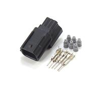 6 Pin 0. Seal Waterproof Electrical Wire Connector 7282-2764-30 7283-2764-30 Car Reversing Radar Socket(J 6P M 2Sets)