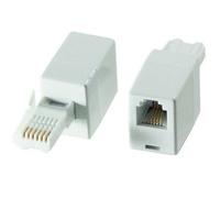 6 Pin Bt Plug To Rj11 Female Socket Converter Adapter Fax Modem Router Telephone