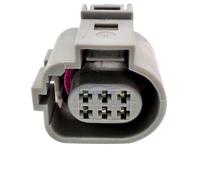 6 Pin EGR Valve Wiring Connector Plug 1J0973713G, Compatible with Audi, Seat, Skoda, VW