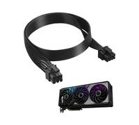 6 Pin EPS to 6 + 2 Pin Male to Male PCIe Cable, With Premium Tinned Copper Core for Reliable Power Delivery for Thermaltake, ARESGAME Modular GPU Cable 78cm