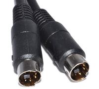 kenable 6 Pin Mini Din Plug to 6 Pin Mini Din Plug Audio Video Cable 1.5m