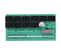 6 Pin Server Power Supply Breakout Board Adapter Converter Compatible with Various Server Power Supplies, Solid Capacitor Filter, 1600W High Capacity Breakout Converter Accessory