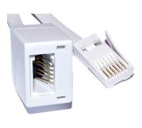 6 Pin Telephone Extension Cable - 20m