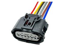 6 Pin TS 025 Auto Accelerator Pedal Electronic Connector Harness MAF Reversing Radar Plug Compatible With Toy~ta Ma~da 6189-7100(6P Female,1 Pc with 15cm 18AWG)