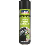 6 Pk 500Ml White Grease Lubricant - Ptfe - Anti-Corrosive - Silicon-Free Formula