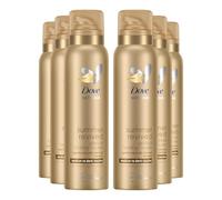 6 pk of 150ml Dove Derma Spa Gradual Self-Tan Body Mousse Medium to Dark