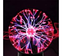 6 Plasma Ball Magic Touch Sensitive Glass Lightning