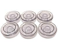 6 Plastic Bobbins WILL FIT SINGER FUTURA/Creative Touch/Athena/Tronic Sewing Machine
