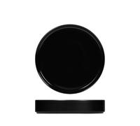 6 Plates H&H Norway Black Bottom 19.5 Porcelain