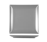 6 Plates In Stoneware Boston Gray 24x24 H&H