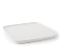 6 Plates Madrid In White Porcelain Square Shape 28x28 cm