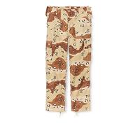 6 Pocket Camouflage Combat Cargo Trousers - USA Desert/Choc Chip (32)