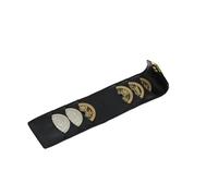 6 Pocket Coin Purse for Coin Magic Close Up Magic Tricks Magia Magie Magicians Prop Leather Accessory Illusion No Coin