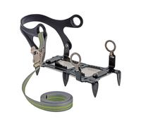 6 Point Mountaineering Crampons Grödel Edelrid Noir TU