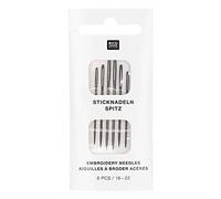 6 Pointed Embroidery Needles n°18 / n°22