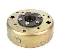 6 Poles Magneto Flywheel Stator, Stainless Steel Flywheel for GY6 125cc 150cc Engine, Replacement Stator for Quad Dirt Bike ATV Buggy with Durable Wear - Resistant Design