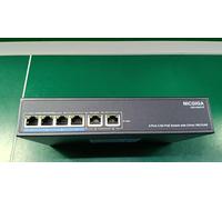 6 Port 2.5Gb PoE Switch Unmanaged with 4 Port 2.5G Base-T PoE+@56W + 2 x 10G RJ45 Uplink, NICGIGA 6 Port 2.5Gbe IEEE802.3af/at Power Over Ethernet Switch, Support WiFi6 AP, NAS, 4K PoE Camera NVR.