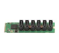 6 Port SATA3.0 Adapters Card Converts M Slot for Extra Storage Flexibility