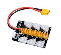 6 Port XT60 Head Balance Charger Board XT30 Parallel Charging Plate 20A Durable for Efficient Battery Charging