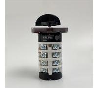 6 Position 0-6 YMZ12-20/4 Manual Electrical Changeover Cam Switch 20A 690V 4 Section 1Pcs