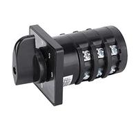 6 Position Selector Hz8B-20/5/3 Transfer 10X7X7 500V 20A 7-Position 12 Terminals Locking Type 0-1-2-3-4-5-6 Cam C Eover Control Switch