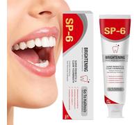 -6 Probiotic Whitening Toothpaste, -6 Ultra Whitening Toothpaste,Pro-biotics Bright White Toothpaste,Deep Cleaning Oral Care Toothpaste,Teeth Whitening Toothpaste,120g