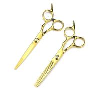 6’ Professional Hairdressing Scissors Hairdressing Scissors Set Thin Cut Razor Comb for Hair Cutting(Color 4)