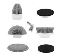 6 replacement brush heads for cleaning brush,Electric Spin Scrubber Replacement Brush Heads-Nur für B0BP7FT1X7/ B0BHW7K72D geeignet,nicht zu ECB-886/ECB887 gegegnet.