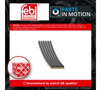 6 Rib Multi V Drive Belt fits CITROEN C4 PICASSO Mk2 1.6D 2013 on BHX(DV6FC) New