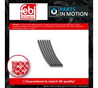 FEBI BILSTEIN V-Ribbed Belt 38450 – 6-Rib EPDM, fits Citroen Relay, Fiat Ducato, Ford, Peugeot