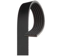 6 Rib Multi V Drive Belt fits VW TRANSPORTER Mk5, Mk6 2.0D 2009 on Gates Quality