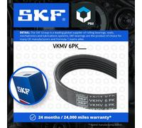 SKF Multi V-Ribbed Belt | VKMV 6PK1450 | For CHEVROLET HOLDEN OPEL VAUXHALL