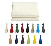 6 Ribs/8 Ribs Cantilever Umbrella Replacement Cloth Garden Parasol Canopy Cover Replacement Parasol Fabric Cover, 6.5/8.8/9.8ft Canopy (Color : Off-white, Size : 8ribs-3m(9.8ft))